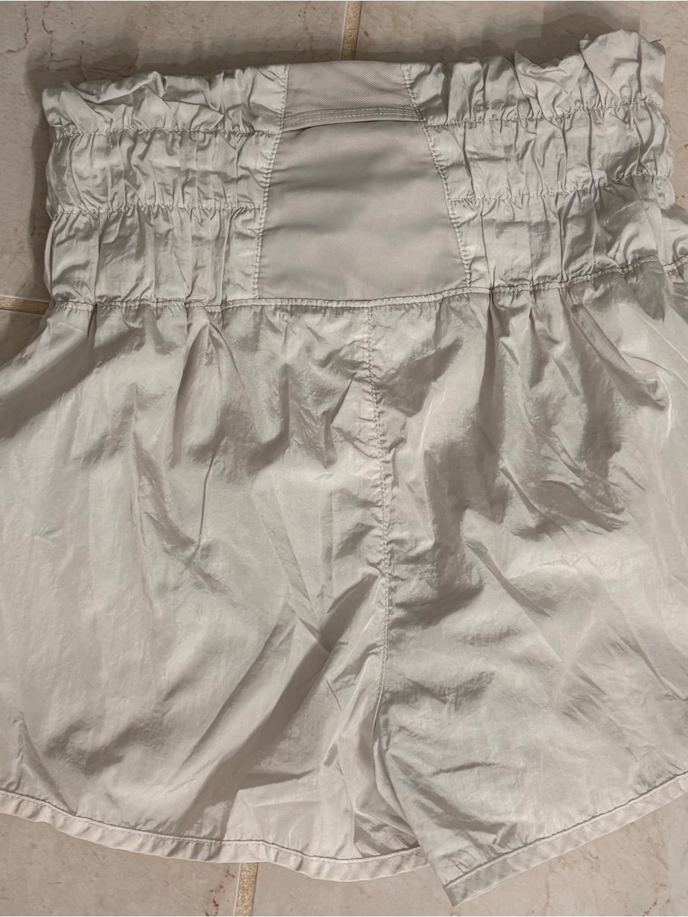 Free People Movement High-Waist White Women’s Shorts Sz XS